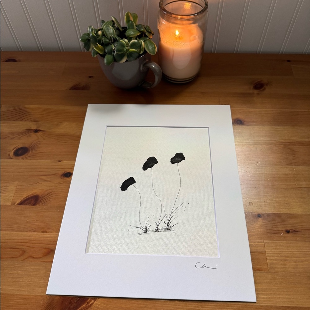 New Original Signed Artwork Ink on Paper